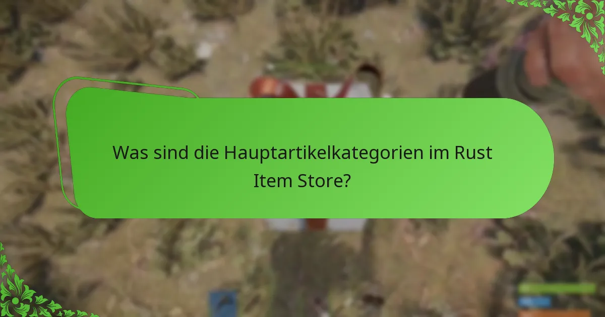 Welche Werbeaktionen beeinflussen den Rust Item Store?