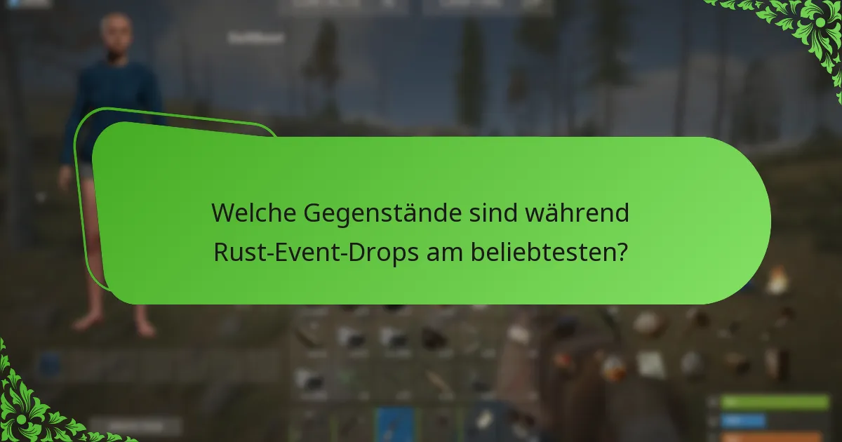 Welche Wohltätigkeitskampagnen sind mit Rust-Event-Drops verbunden?